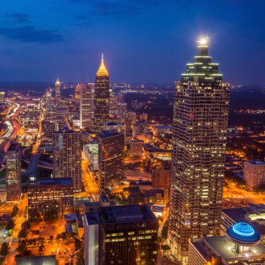 şehir manzarası atlanta, georgia
