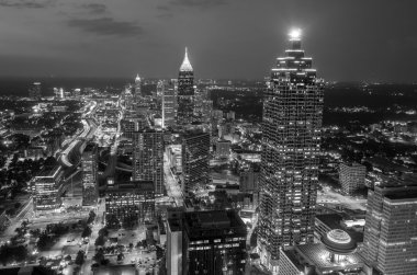 şehir manzarası atlanta, georgia