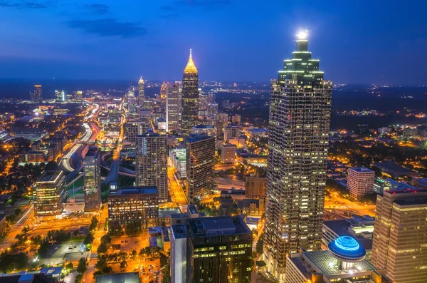 Skyline of downtown Atlanta, Georgia — Stock Photo, Image
