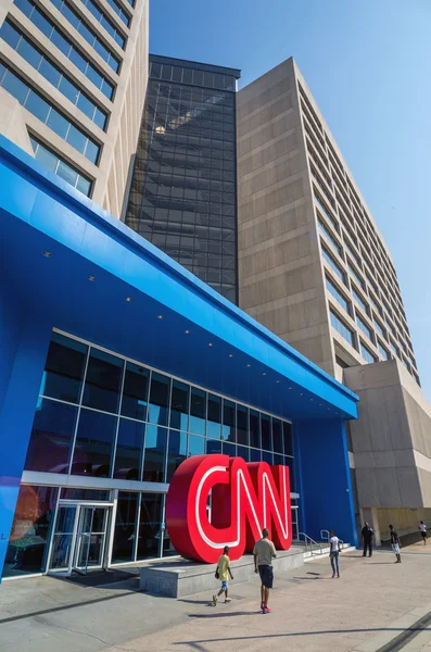 CNN center v Atlantě — Stock fotografie