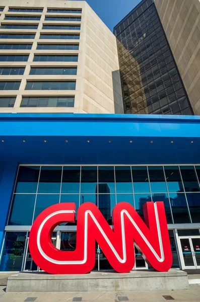 CNN center v Atlantě — Stock fotografie