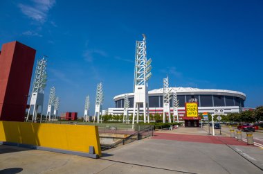 The Georgia Dome in Downtown Atlanta