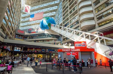 Interior of CNN Center in Atlanta