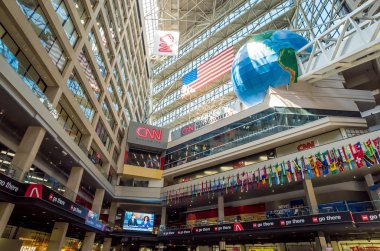 Interior of CNN Center in Atlanta
