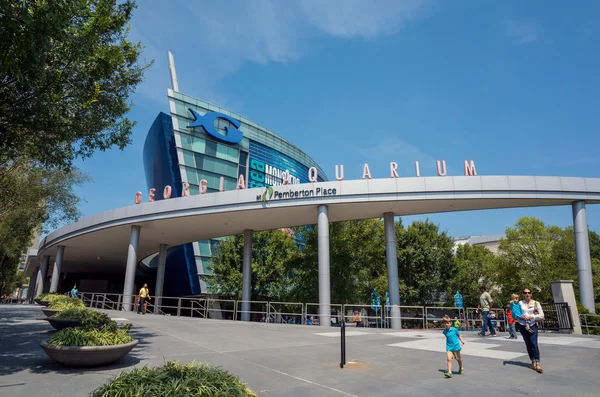 The Georgia Aquarium in Atlanta, Georgia — Stock fotografie