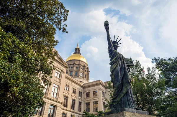 Georgia State Capitol Building em Atlanta, Geórgia — Fotografia de Stock