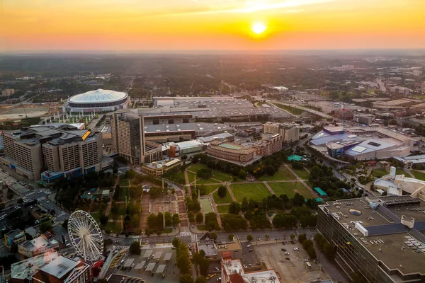 Panoramę miasta atlanta, georgia — Zdjęcie stockowe