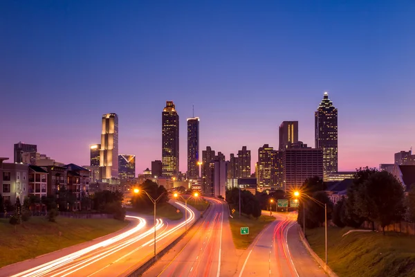 Beeld van de skyline van atlanta — Stockfoto