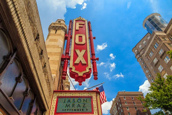 Fox divadlo 4 srpna 2014 v Atlantě — Stock fotografie
