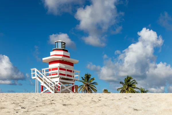 Cankurtaran Kulesi south Beach, miami beach, florida — Stok fotoğraf