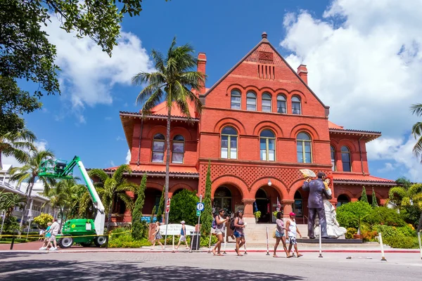 Key West Museum of Art & History at the Custom House — Stock Photo, Image