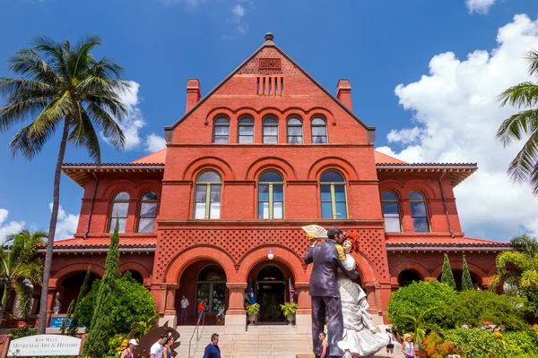 Key West Museo de Arte e Historia en la Casa de Aduanas — Foto de Stock