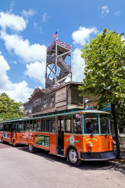 Vista del centro de Key West, Florida — Foto de Stock