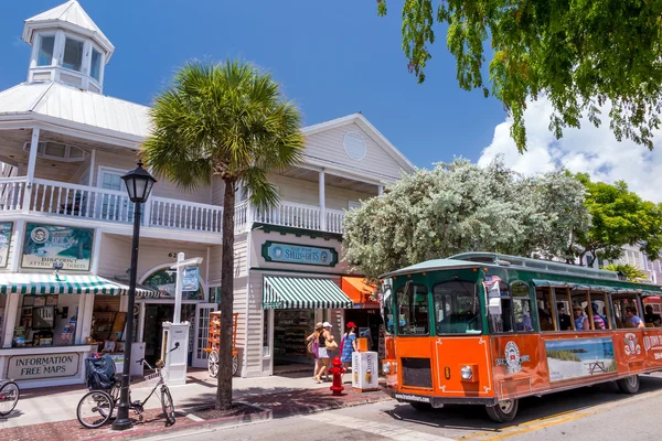 View of downtown Key West, Florida — Stock Photo, Image