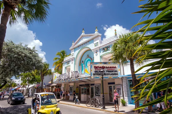 Weergave van het centrum van Key West, Florida — Stockfoto