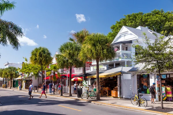 Weergave van het centrum van Key West, Florida — Stockfoto