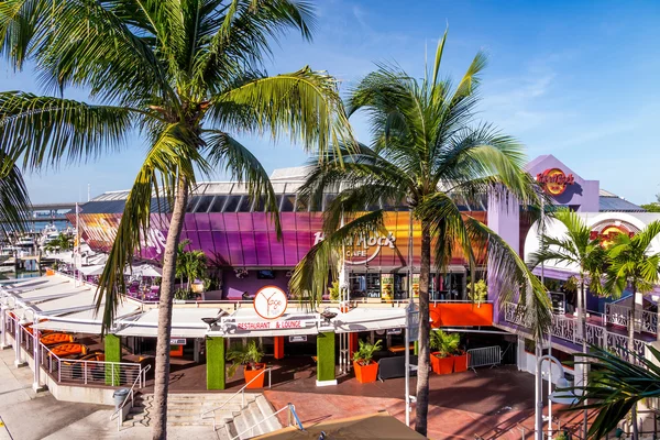 Hard Rock Cafe on August 7, 2014 in Miami — Stockfoto