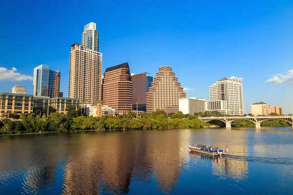 Visa i Austin, Texas downtown — Stockfoto