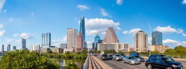 Austin, şehir manzarası görünümünü