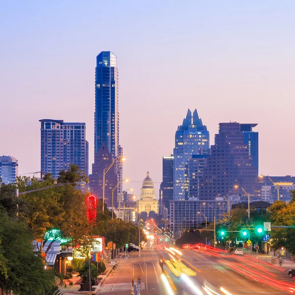 Skyline Austin bir görünümünü