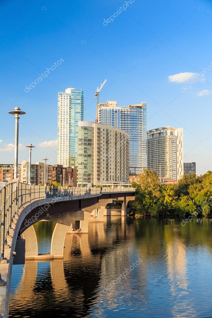View of Austin, Texas downtown skyline