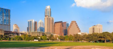 Austin, şehir manzarası görünümünü