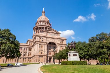 Texas State Capitol Building in Austin clipart