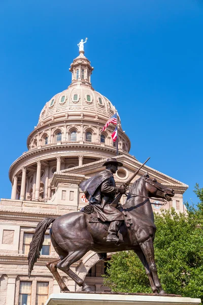 Edificio del capitolio estatal de Texas en Austin — Foto de Stock