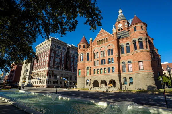 El Palacio de Justicia del Condado de Dallas — Foto de Stock