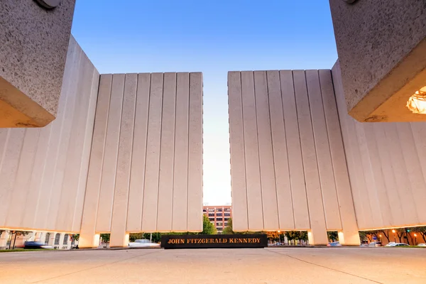 John F. Kennedy Memorial Plaza en Dallas — Foto de Stock