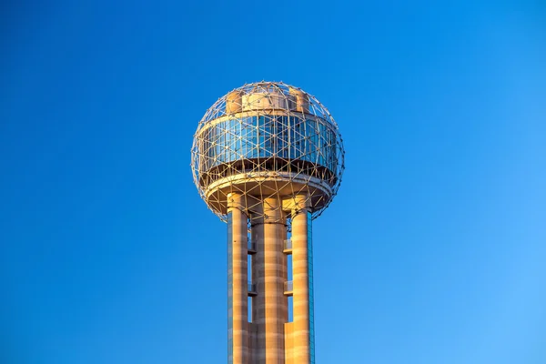 Reunion Tower w Dallas — Zdjęcie stockowe