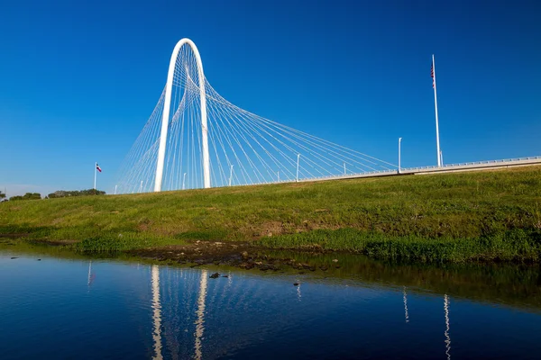 Margaret Hunt Hill híd Dallasban — Stock Fotó