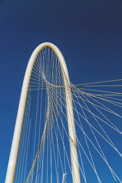 Margaret Hunt Hill Bridge em Dallas — Fotografia de Stock