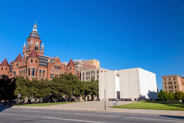 John F. Kennedy Memorial Plaza v Dallasu — Stock fotografie