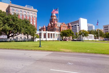 X on the road where President John F. Kennedy was assassinated