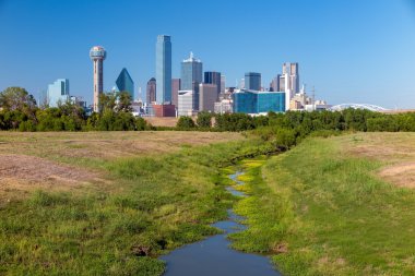 A View of the Skyline of Dallas, Texas