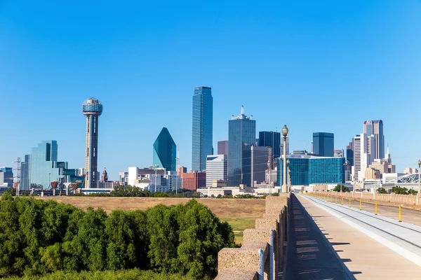 A View of the Skyline of Dallas, Texas — 图库照片