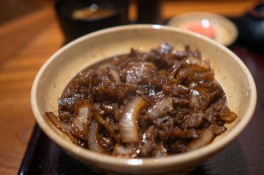 Gyudon, Japonya 'da meşhur bir Japon pirinçli kasesi.
