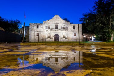 the Historic Alamo, San Antonio, Texas. clipart