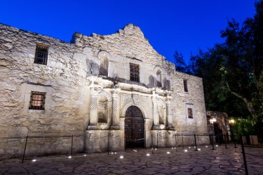 the Historic Alamo, San Antonio, Texas. clipart