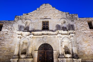 the Historic Alamo, San Antonio, Texas. clipart