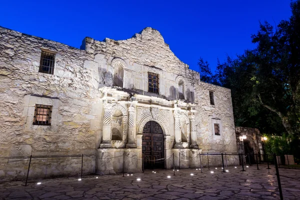 Исторический Аламо, Сан-Антонио, Техас . — стоковое фото