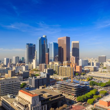 Downtown LA  skyline cityscape California