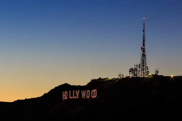 Hollywood teken in Los Angeles — Stockfoto