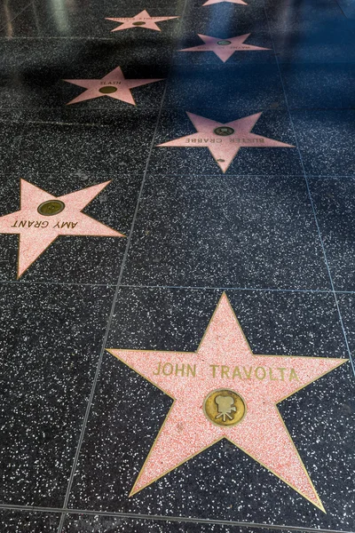 Hollywood Walk of Fame — Stockfoto