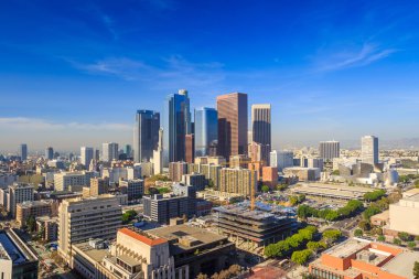 Downtown LA  skyline cityscape California
