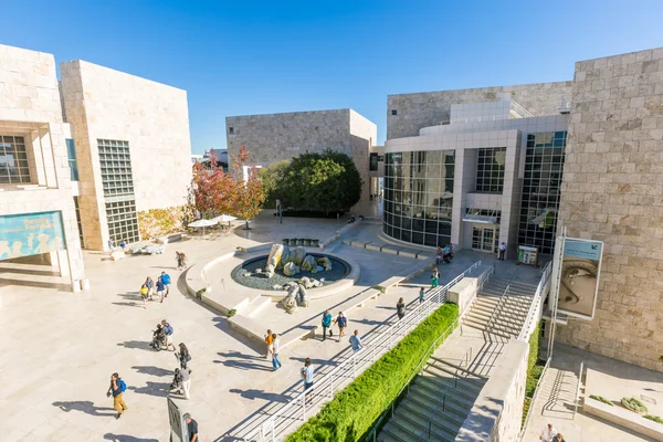 O Museu J. Paul Getty em Los Angeles — Fotografia de Stock