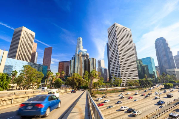 Los Angeles, California, USA downtown cityscape — Stock Photo, Image