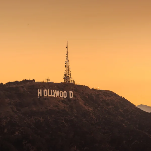 Sinal de Hollywood em Los Angeles — Fotografia de Stock