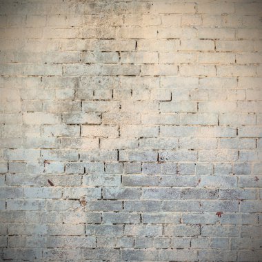 Eski tuğla duvar bir arka planda 